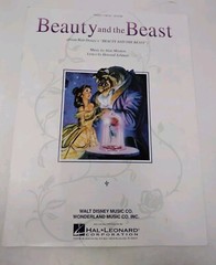 Walt Disney&rsquo;s Beauty and the Beast Piano Vocal Guitar 1991 Hal Leonard Chords