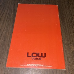 Low Voice Volume 11 Singspiration Song Book