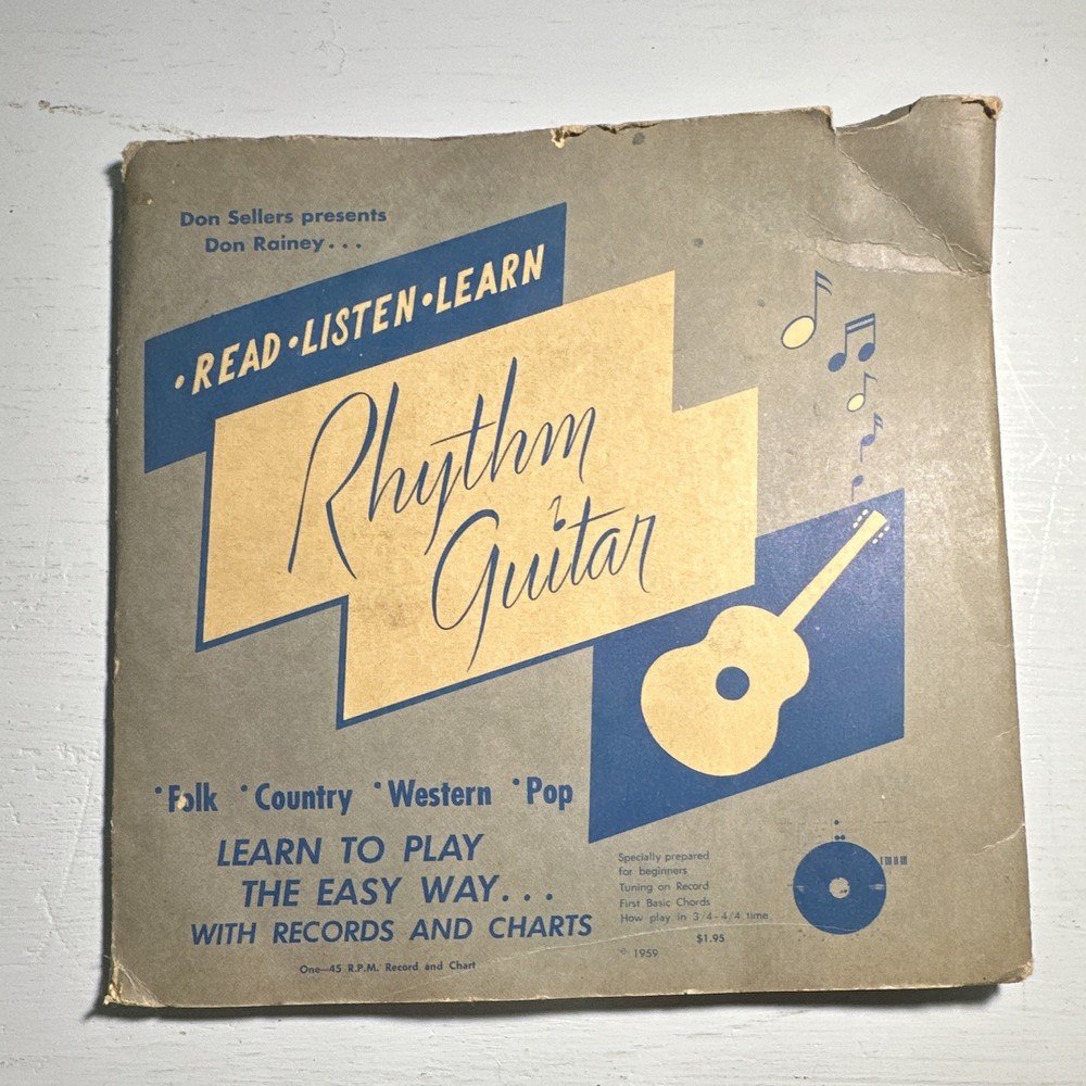 Don Sellers Rhythm Guitar Sheet Music & Chord Chart for Acoustic Guitar Folk Pop