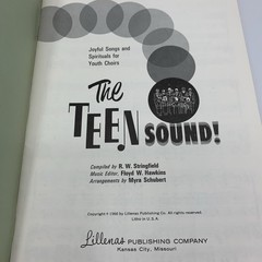 The Teen Sound 1966 Joyful Songs And Spirituals For Youth Choirs Lillenas