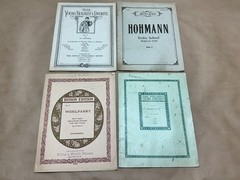 18pc Lot of Antique Vintage Sheet Music – For Violin / Piano – Folios, Books