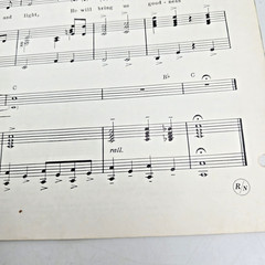 Do You Hear What I Hear Piano Voice Sheet Music Regney Shayne 1962 Christmas Vtg