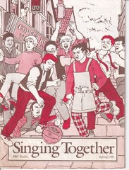 1981 Spring &lsquo;SINGING TOGETHER&rsquo; BBC schools Drawings: Sue Henry