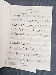 Thilo Jaques Sonata for Cello and Piano – Full Score and Parts