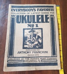 UKulele Anthony Francini MCMXXIV 1924 Antique
