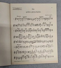 Fernando Sor 6 Little Very Easy Pieces Guitar Sheet Music Classical Spanish