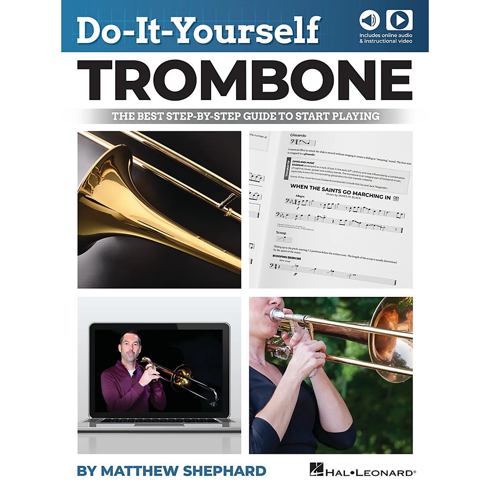 Hal Leonard DoItYourself BookOnline Media for Trombone