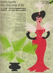 World&rsquo;s Favorite Songs of the Gay Nineties Voice Music 160 pages 1962