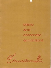 CRUCIANELLI ACCORDION 1970&rsquo;s PRODUCT LINE FULL COLOR CATALOG (ITALY) NOS