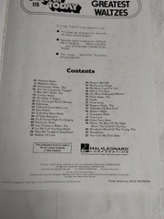 The Greatest Waltzes – E-Z Play Today Songbook # 115 by Hal Leonard