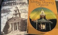 VTG Organ Gospel Sheet Music Book Lot. 9 books 1964-1990.