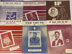 Vintage Piano Sheet Music Songs Solos 1930s-1950s Huge Lot of 120+ Many Genres