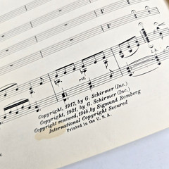 Will You Remember Sweetheart Sheet Music Piano Lyric 1944 SATB Choral Vtg