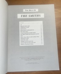 The Best Of The Smiths Songbook, 1988, Sheet Music Song Book, Morrissey. RARE.