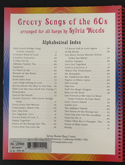 Groovy Songs of the 60s Arranged for All Harps Sylvia Woods sheet music 1960s