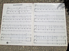 Happiness Sheet Music 1967 Words and Music by William J. Gaither