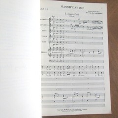 MAGNIFICAT IN C by Johann Pachelbel SOLI, CHORUS MIXED VOICES, ORGAN SC Birchard