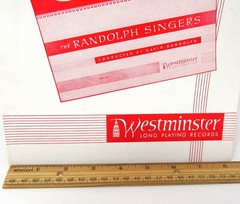 19 Christmas Carols Sheet Music Book Westminister Records Words US Seller