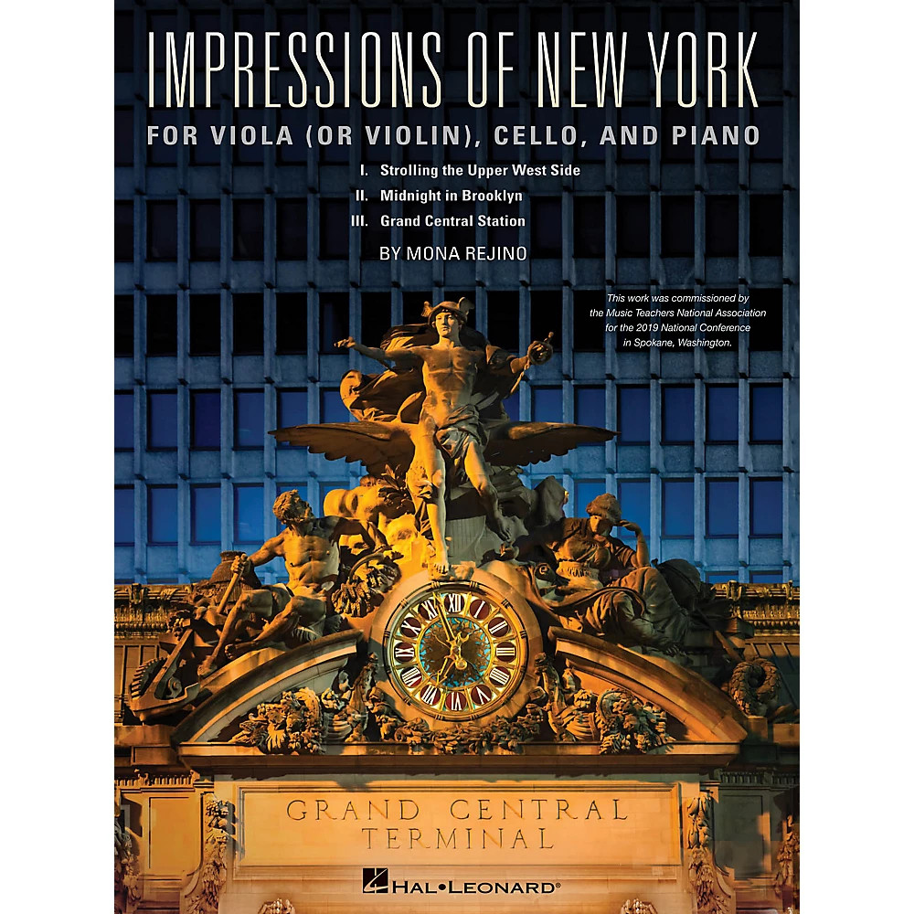 Impressions Of New York For Viola (or Violin), Cello and Piano by Mona Rejino