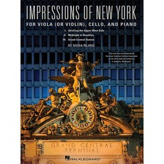 Impressions Of New York For Viola (or Violin), Cello and Piano by Mona Rejino