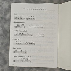 Alfred&rsquo;s Basic Band Method Percussion Book 1 Snare Drum Bass Drum 1977 VG++