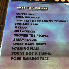 James Taylor Guitar Song Book Tab Chord Chart Alfred Publishing Pop Rock