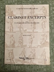 Clarinet Excerpts from Standard Orchestral Repertoire – Complete Set (4 Books)
