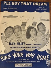 Vintage Antique Mixed Lot of 5 Sheet Music 1930’s-40’s Various Artists Genres #E