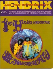 Jimi Hendrix Are You Experienced Guitar Bass Drum Transcription Book