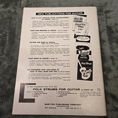 The Rock &lsquo;N&rsquo; Roll Guitar Book Ronny Lee & Pat Masone Vintage