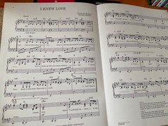Nancy Griffith sheet music I KNEW LOVE 3 pp 1987 Vtg New Rare