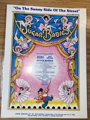 Sugar Babies Sheet Music 1979 Sunny Side Of The Street Piano Broadway Musical