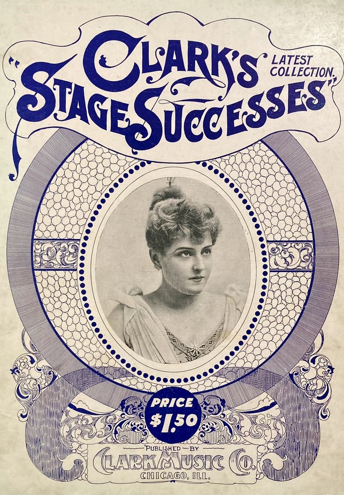 1900 Marguerite Clark Silent Film Star Folio Rag Piano Solos Cakewalk Chicago