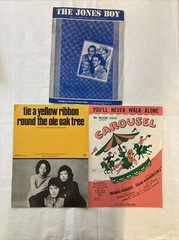 Lot Of 23 Vintage Sheet Music & Books Organ Piano Keyboard Guitar Collectible