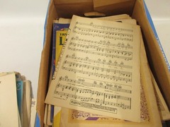Vintage Sheet Music Lot Organ Piano Vocal Guitar Ukulele Big Band Bing 25+ Lbs