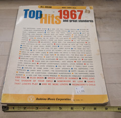 Robbins Music Top Hits of 1967 and Great Standards All-Organ Songbook USA
