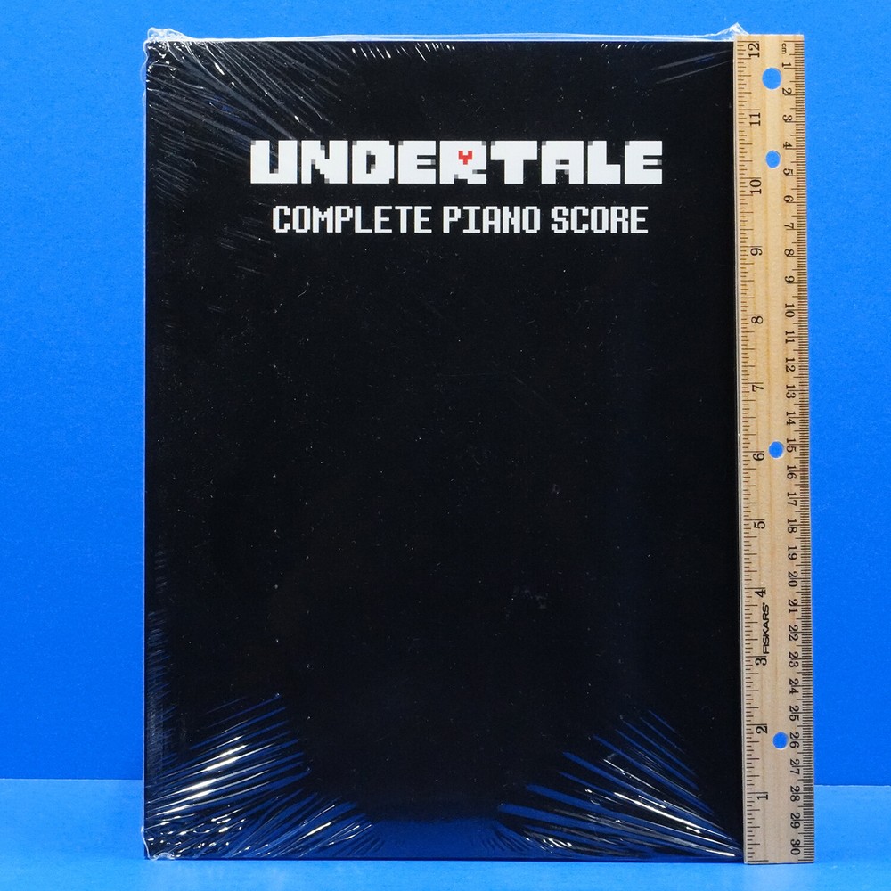 UNDERTALE Complete Piano Score (Sheet Music Book) Vinyl Soundtrack Deltarune