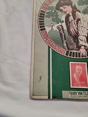 1904 ragtime Antique sheet music GO ON AND COAX ME by Harry VonTilzer