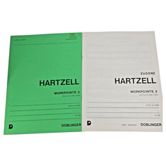 Eugene Hartzell Workpoints 3 Sheet Music Score Flute French Horn Doblinger Duet