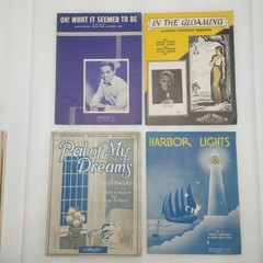 Vintage Sheet Music Lot Of 60 1950ish Show Tunes & Other Classics Great Graphics