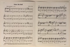 KJOS Sheet Music Center Stage Solos Piano Late Intermediate ~ ENTER THE BULL