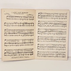 Vintage WWII Era 1943 All Time Hit Parade Song Folio Sheet Music Book 24 Songs