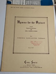 x4 LOT 1948-59 Organ Sheet Music Books Hymns Wurlitzer Lowrey Hammond Schuler
