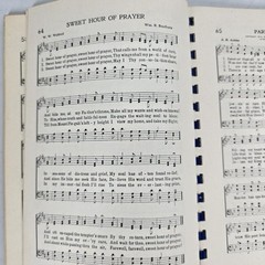 Old Fashioned Revival Hour Songs No 2 Gospel Choir Piano Songbook 1955 Vintage