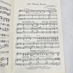 Vocal Trios Volume Three Sacred Songs Sheet Music Book Treble Choir 1966 Vintage