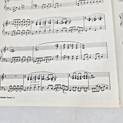 Canadian Sunset Sheet Music Piano Solo Jazz Eddie Heywood 1963 Song Vtg