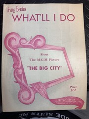 P 9×12 4-pack Sheet Music By IRVING BERLIN