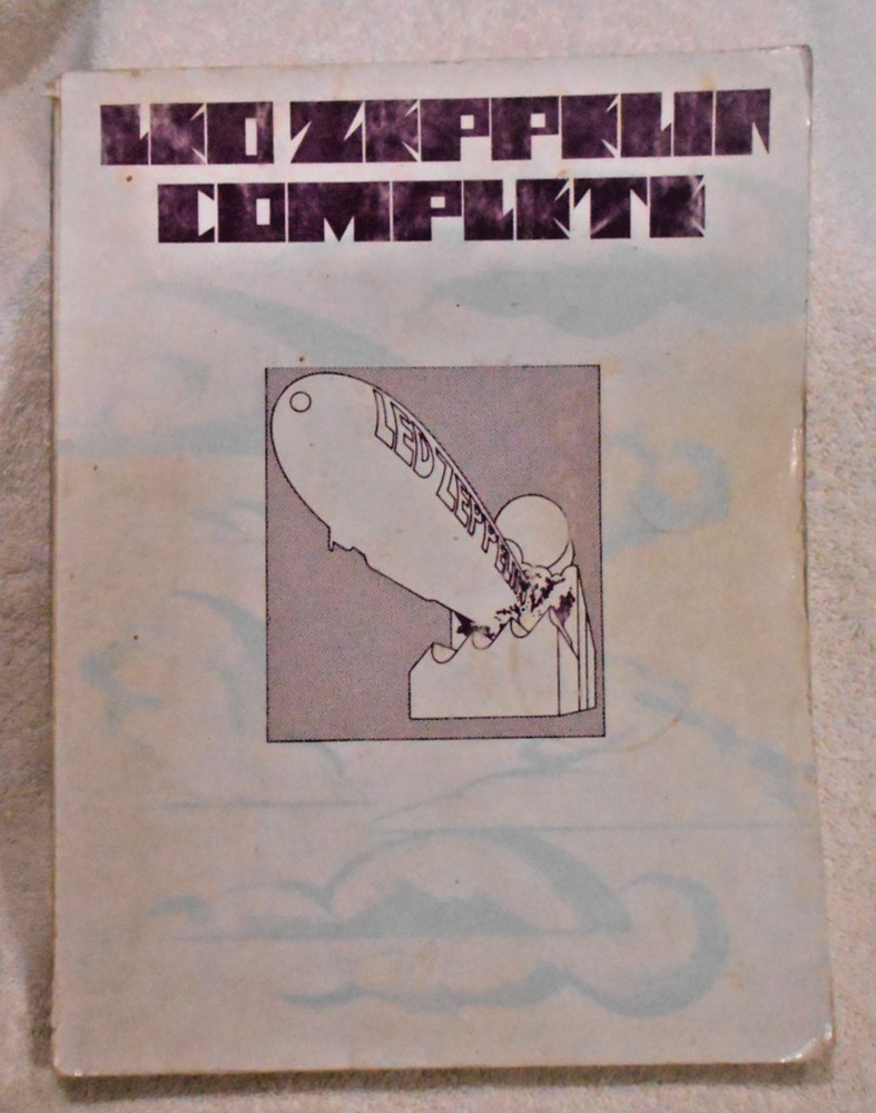 Led Zepplin Complete, Trade Paperback, 1973, Sheet Music