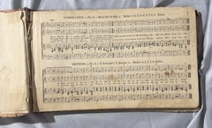 Pennsylvania Choral Harmony 1859 Hymnal Songbook German/English 6th Edition PA