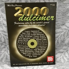 Mel Bay Presents 2000 Dulcimer Tab Solos Songbook (NEW w/CD) 95 Pages.